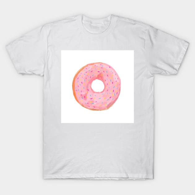 Pink Donut T-Shirt by NewburyBoutique